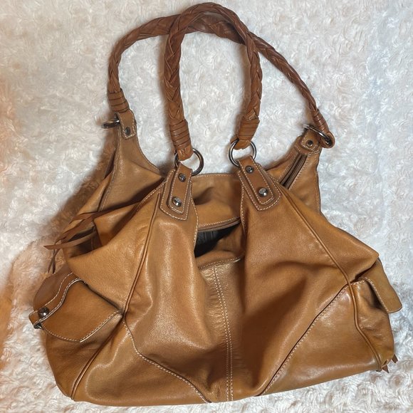 Francesco Biasia Brown Leather Hobo / Shoulder Bag - Picture 6 of 8